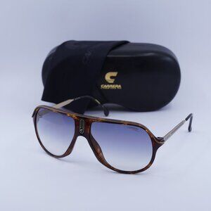Final Price! Carrera SAFARI65/N 0086 1V Havana/Blue Sunglasses